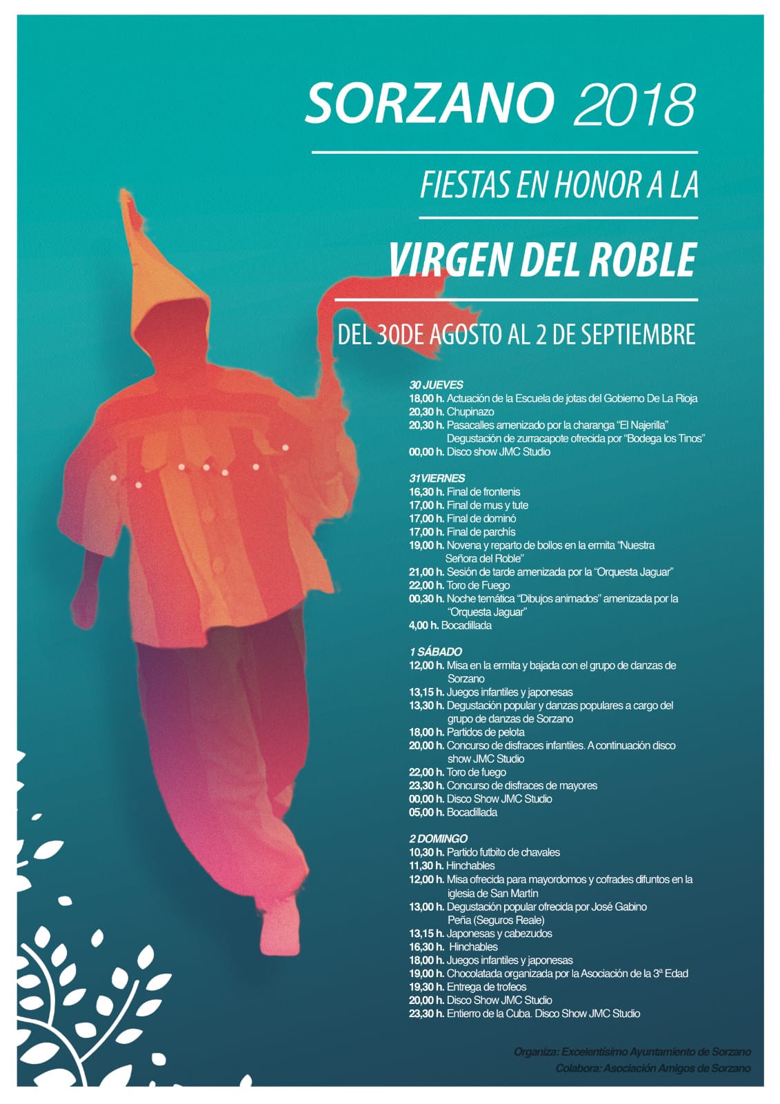 Fiestas patronales en honor a la Virgen del Roble 2018 Sorzano